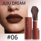 Blushimmer tapered gradient lip liner crayon in matte black brown with velvet finish, waterproof, non-sticky contouring lip makeup.