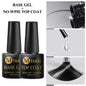 Blushimmer MTSSII 6-piece set of sparkly red gel nail polish bottles with shiny finish for LED UV nail art and manicure.