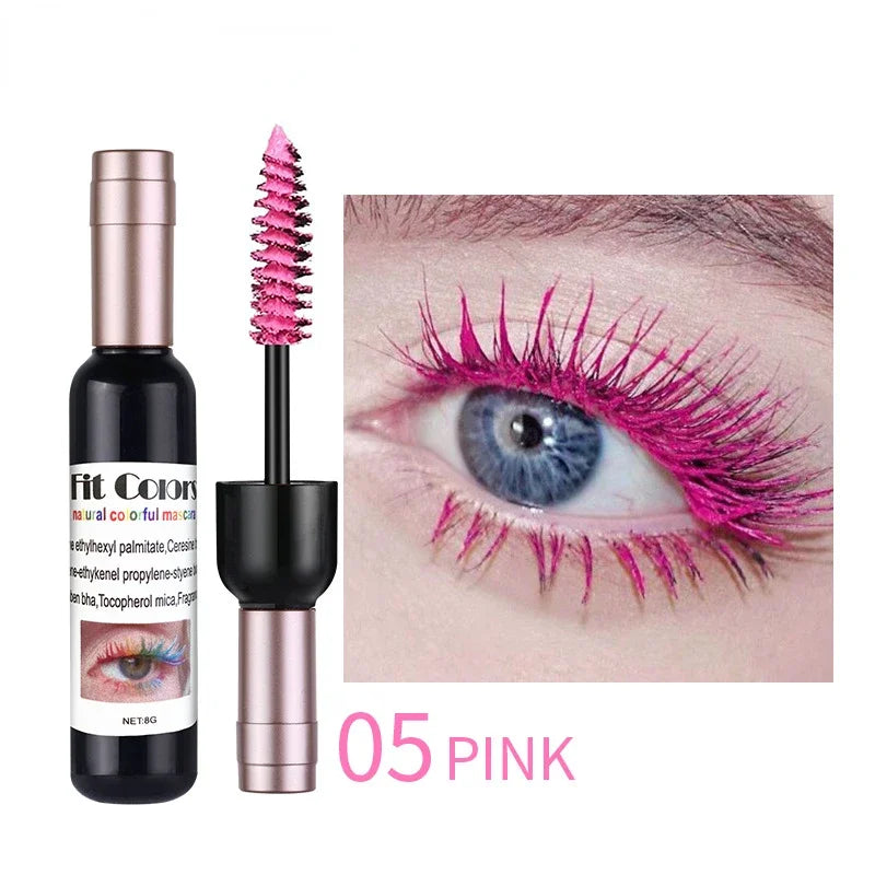Colorful Waterproof Mascara - Glitter Diamond Cosplay Makeup