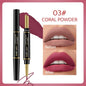 Blushimmer Rave Lady 2-in-1 matte lipstick and lipliner pencil in sexy red, waterproof, long-lasting makeup, Christmas gift set