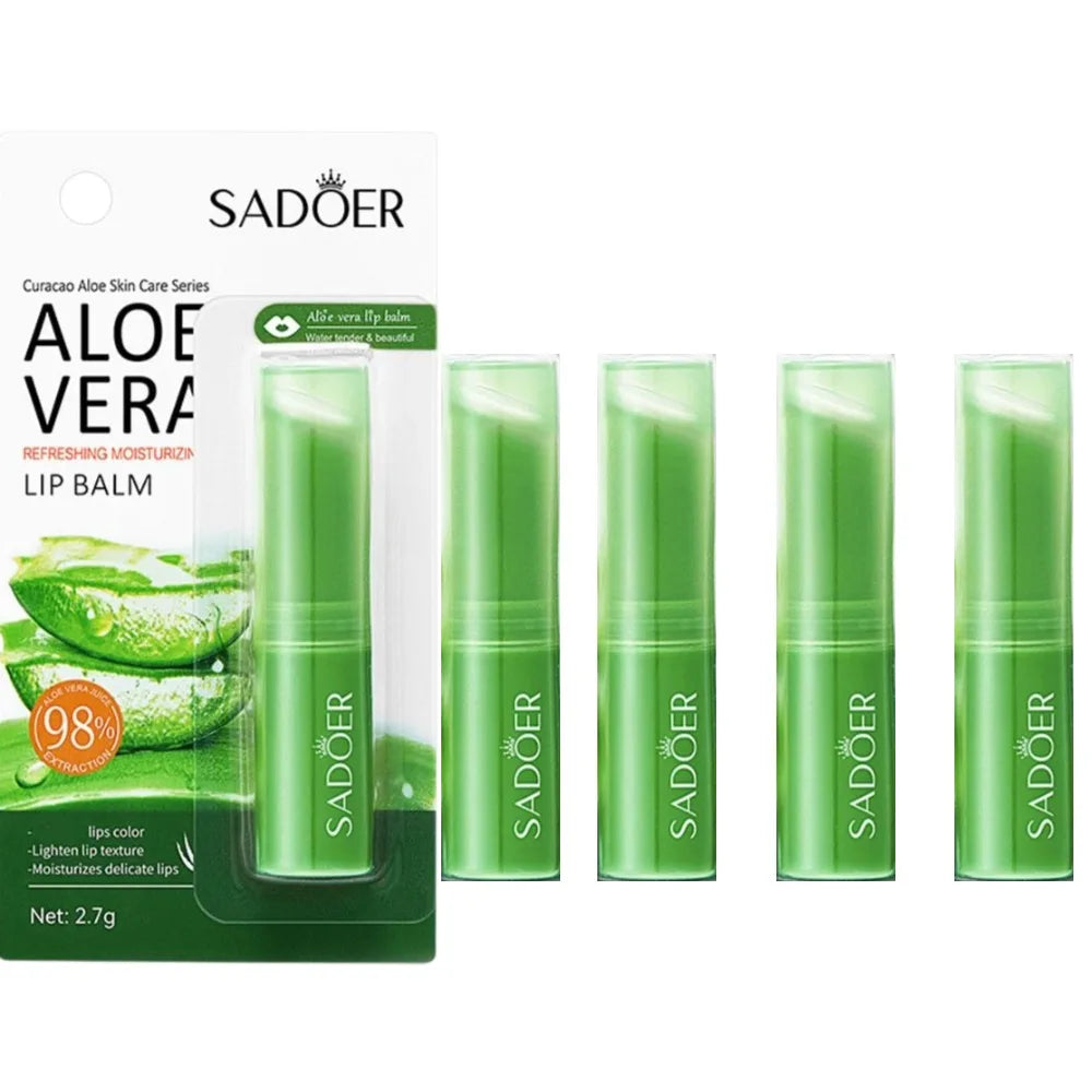 Blushimmer hydrating repair lipstick with Aloe Vera and vitamin essence, featuring moisturizing water lip balm for smooth, protected lips.