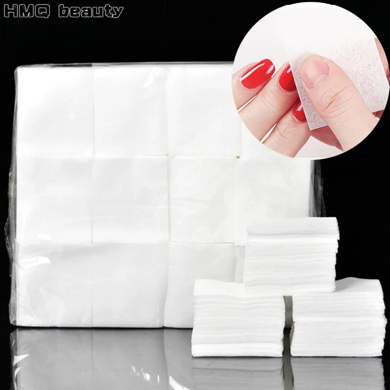 Set of 1200 disposable pearl pattern makeup cotton pads by Blushimmer for soft facial cleaning and makeup removal.