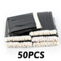 Set of wholesale 50 or 1000pcs Blushimmer lip brushes, applicators, and eyelash brushes for makeup and beauty application.