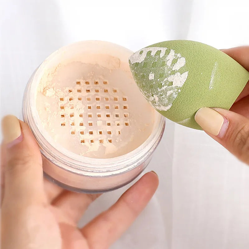 Set of 1, 4, or 8 Blushimmer makeup sponge blenders for foundation and powder application, soft cosmetic beauty eggs.