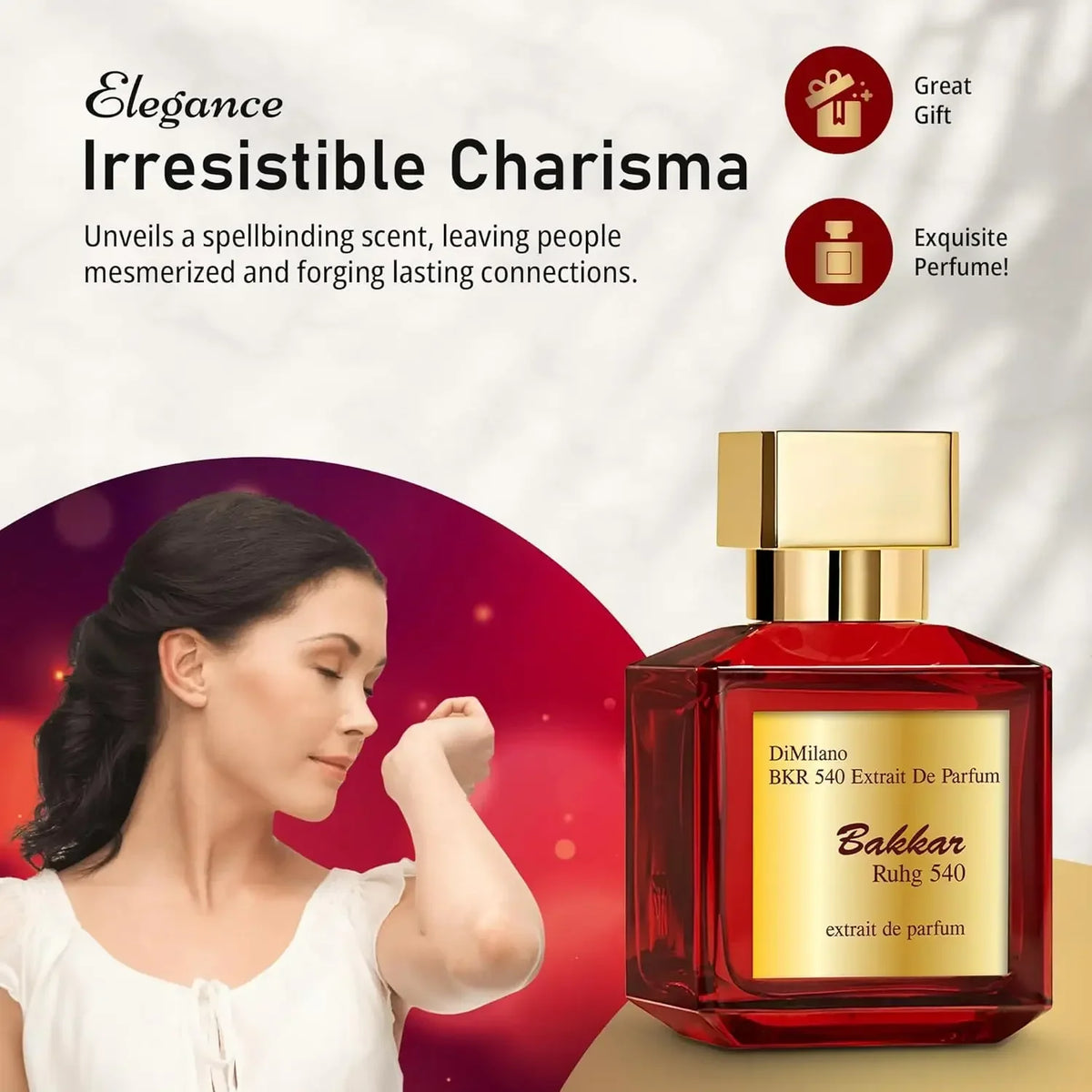 Blushimmer BR 540 Extrait De Parfum bottle, 70ml, unisex fragrance with elegant packaging displayed.