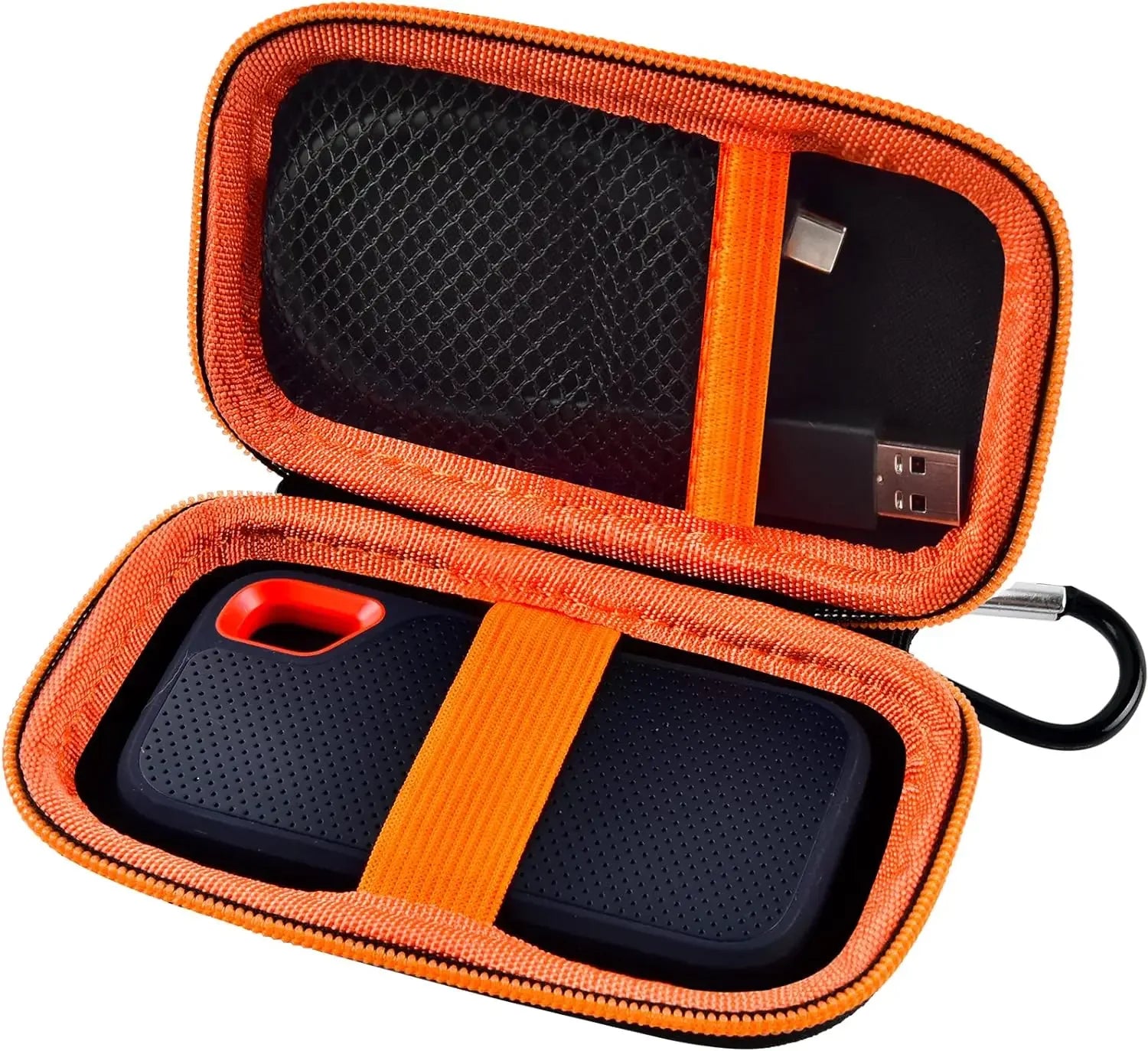 Storage Bag  Compatible with SanDisk 1TB 2TB 500GB/for SanDisk PRO Extreme Portable SSD,  Hard Drive Storage Holder