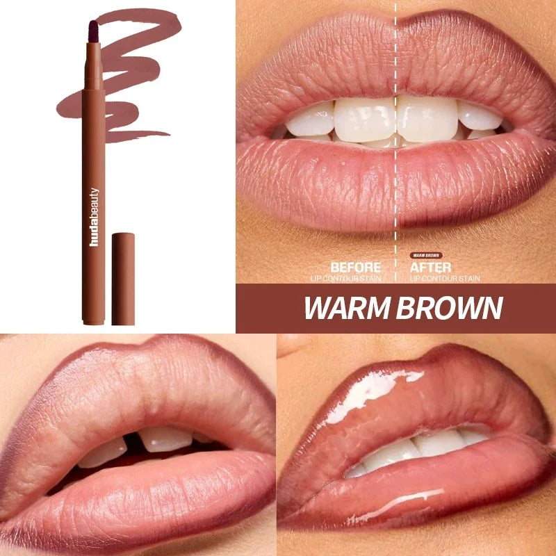 Huda Beauty Blush Filter soft glow liquid blush and shiny lip gloss in cotton candy bubblegum, featuring blush, lipstick, and concealer products.