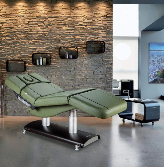 Dark Gray Electric 4 Motor Beauty  Bed with   Facial Spa Bed for Beauty Salon