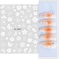 Black and white nail art stickers featuring sexy woman and girl designs, ideal for press-on nails and body decoration by Blushimmer.