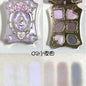 Blushimmer Flower Knows Sweetie Bear eyeshadow palette with six matte and shimmer colors, featuring floral-themed packaging.