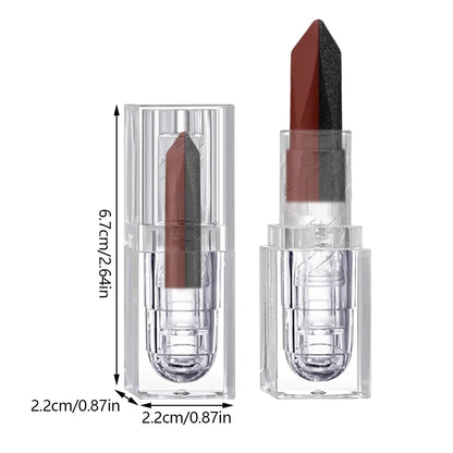Blushimmer waterproof matte lipstick with a pearlescent red finish, long-lasting, moisturizing, and non-stick for sexy lips makeup.