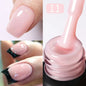 Blushimmer Born Pretty Milky Jelly Rubber Base Gel for gel nail polish, nude color, 15ml, UV soak-off semi-permanent gel
