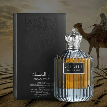 Blushimmer Dubai Prince Men Cologne 100ML with light, fresh desert scent and Arabian-inspired Eau De Parfum pour femme.