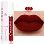 Blushimmer red velvet matte liquid lipstick with waterproof, long-lasting, nonstick gloss for women’s lip makeup.