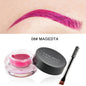 Blushimmer HANDAIYAN waterproof eyebrow cream with 12 color options, professional eyeliner and eyebrow gel for precise eye brow makeup