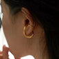 Punk Irregular Geometric Ear Cuff Earrings for Women Non-Piercing Metal Ear Clip Earring Fake Cartilage Fashion Jewelry Party