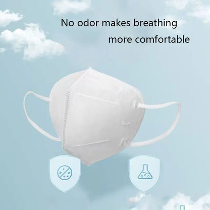 10pcs Safety N95 Face Mask Health Protective Dust and Droplet Prevention Masks Breathable Design Mask Disposable Protective Mask