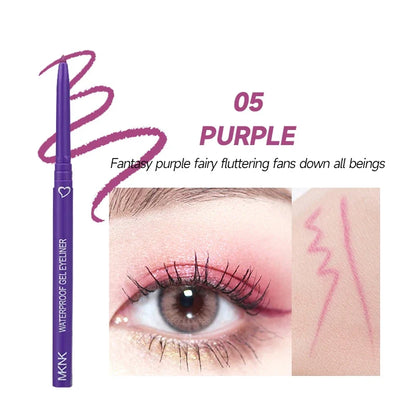 Blushimmer waterproof matte eyeliner pen with quick-dry, long-lasting formula and smooth application for versatile eye makeup.