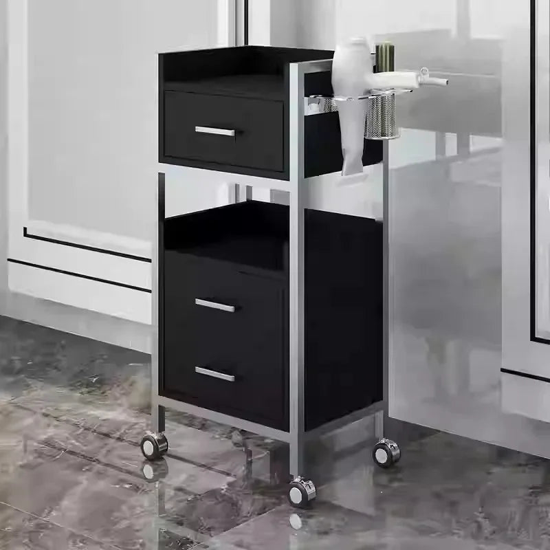 New Hairdresser's Cart and Hairdresser's Special Dyeing and Perm Cart Multifunctional Shelf Barber's Tool Cabinet Wholesale