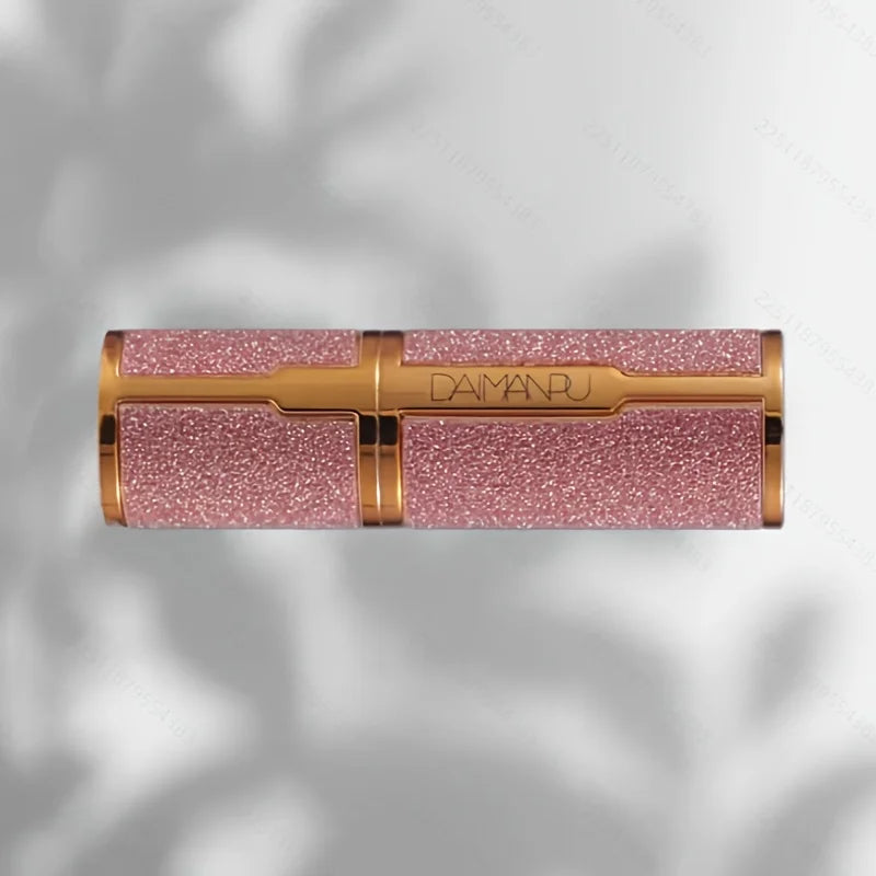 Blushimmer Rose Smoke Powder lip gloss with glossy velvet finish, bright starry sky effect, waterproof and anti-fouling for shiny lips.