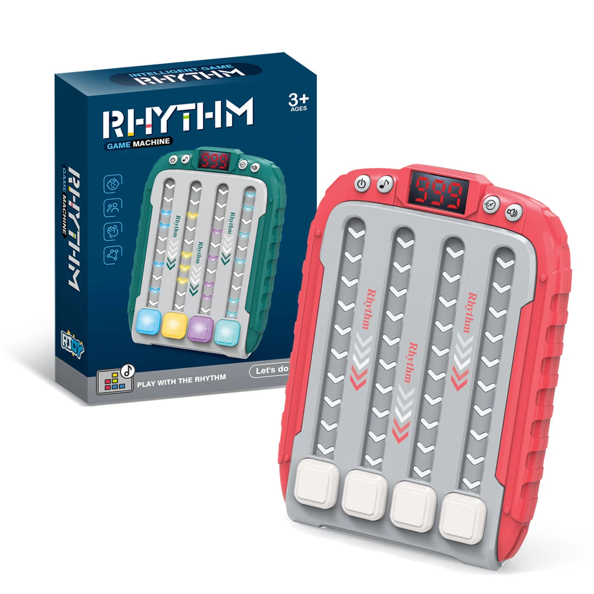 Entertainment stress-relief games that develop hand skills and brain training, music rhythm master board game