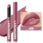 Blushimmer 12-color matte lipstick set with long-lasting, waterproof velvet finish lipsticks in sleek pen packaging.