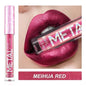 Metallic Matte Liquid Lipstick Waterproof Long Lasting Non-Stick Cup Matte Shimmer Glitter Lip Gloss Women Lips Makeup 12 Colors