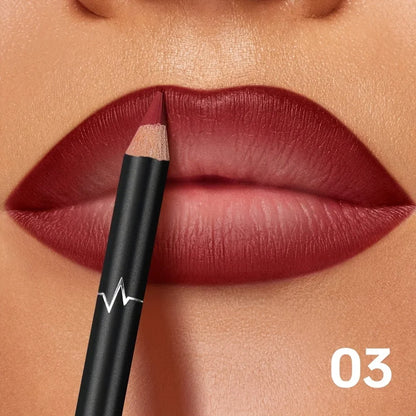 Blushimmer Pudaier 6-color waterproof matte lip liner set featuring long-lasting, non-transfer formulas with versatile shades.