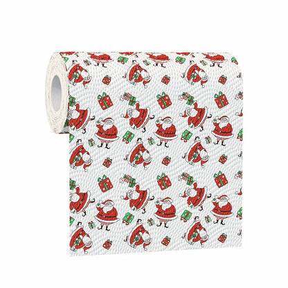 Thickened Disposable Kitchen Paper Towels- Multi-Fold Design for Wet & Dry Use, Ideal for Christmas, Halloween, Picnics, Parties