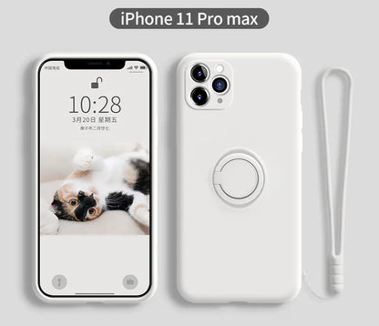 iPhone 11 Pro Liquid Silicone Case with Lens Cover