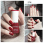 Blushimmer 8ml matte waterproof nail polish with glitter sequins, quick-dry, no-bake, UV safe, suitable for nail art.