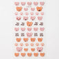 Cute cat and dog nail decals by Blushimmer featuring 3D animal cartoon designs and self-adhesive nail art stickers.