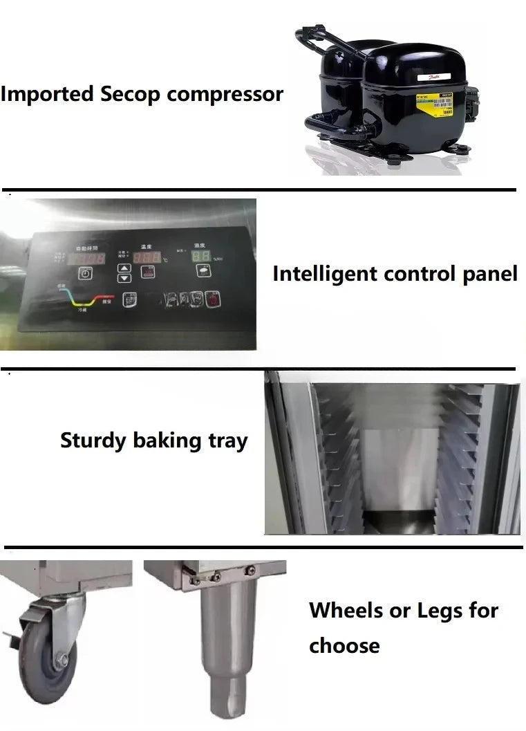 18 Tray Commercial Baking Dough Proofer/Bread Maker