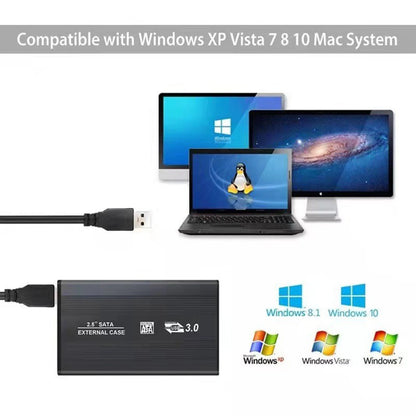 External Backup Storage Mobile External Hard Disk Drive Backup Storage USB 3.0 2.5 Inch for PC Laptop Computer