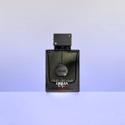 Armaf Club De Nuit Urban Man Elixir men's perfume spray in 3.6oz bottle, featuring sleek packaging, suitable for gifts and special occasions.