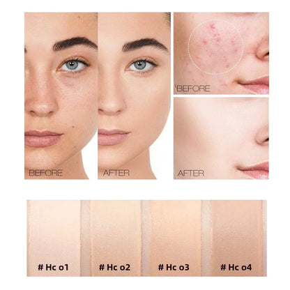 Blushimmer O.TWO.O Waterproof Liquid Concealer in 7ml, full coverage with a smooth application and natural finish