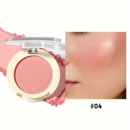 Blushimmer pearlescent blush powder for a bright, long-lasting, waterproof facial beauty makeup with a luminous rosy finish.