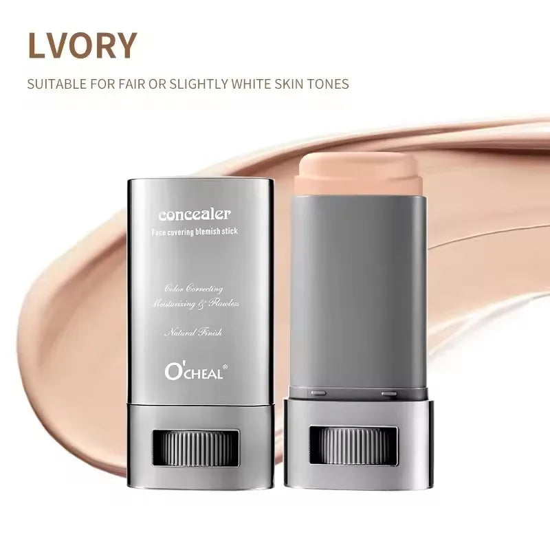 Blushimmer face foundation contour stick for long-lasting, waterproof makeup, used for brightening skin and nose contouring.