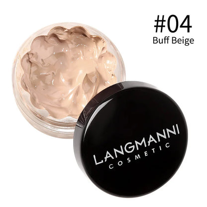 Blushimmer full coverage waterproof liquid concealer and foundation in a long-lasting, matte cream formula for dark circles and acne.