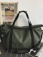 Handheld travel bag, large capacity sports and fitness bag, lightweight storage luggage bag, one shoulder crossbody travel bag