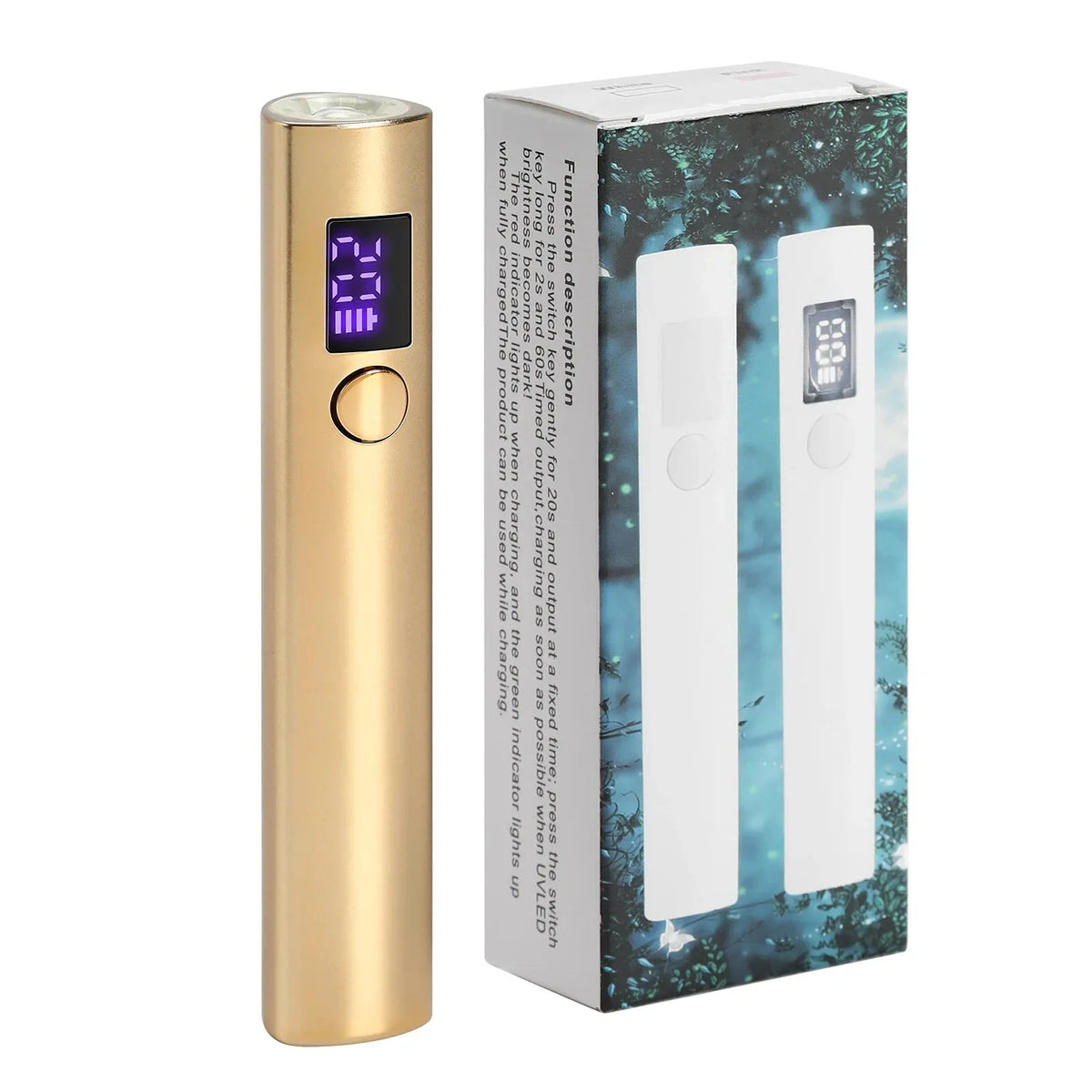 Portable Quick Dry Nail Dryer Machine Mini UV LED Nail Lamp For Home Salon Tools Professional Nail Phototherapy Flashlight Pen