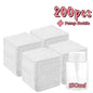 Box of 20-600 lint-free nail wipes from Blushimmer, gel cleansing tissues for nail polish removal and beauty cleaning.