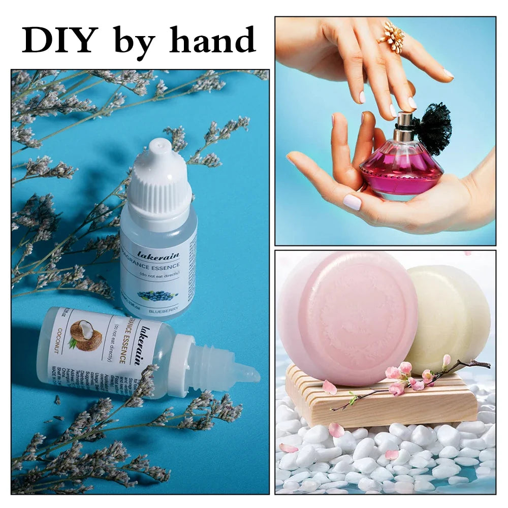 Blushimmer DIY 10ml strawberry fragrance oil for lip gloss, soap making, and diffuser, featuring pure fruit essential oil scent.
