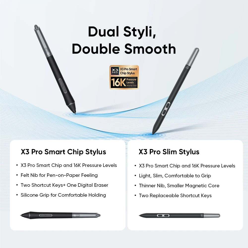 XPPen 4K Artist Pro 24 (Gen 2)  Graphics Tablet Monitor 23.8 Inch Calman Verifed Display Dual 16K Levels Stylus Support 60 Tilt