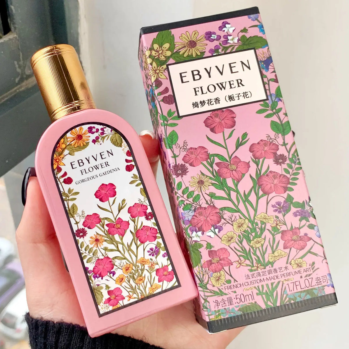 Blushimmer women's jasmine perfume and body spray with long-lasting, fresh floral fragrance and elegant, sexy scent.