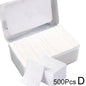 Blushimmer disposable makeup cotton wipes and facial cleansing pads in assorted sizes, soft remover pads for gentle facial cleaning.