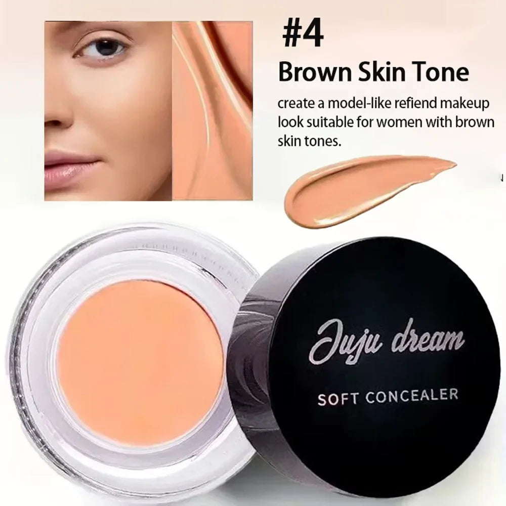 Blushimmer waterproof concealer in a natural matte finish, covering tattoos, scars, and blemishes on diverse skin tones.