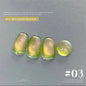 Blushimmer MIANEL 12ml Emperor Green cat eye gel nail polish with a glossy green finish, suitable for salons and nail supplies.