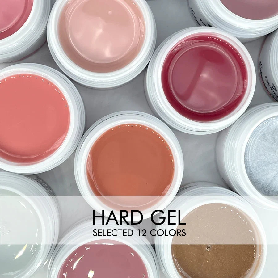 Blushimmer 30ML milky white hard gel for nail extension, self-leveling builder constructor gel for reinforcement and camouflage manicure