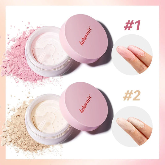 Blushimmer Ultimate Blurring Setting Powder with soft matte finish, oil control, and pore-filling for long-lasting makeup hold.